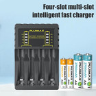 Intelligent Battery Charger 4 Slot For Aa Aaa Ni-cd Ni-mh Rechargeable Batteries