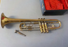 Vintage F e  Olds   Son  super Olds  Los Angeles Trumpet W original Case
