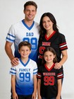 Custom Football Jersey For Team Custom Name Number Printed Football Mesh Shirt