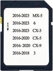 Latest Gps Navigation Sd Card Bhp166ez1t For 3 6 Cx-3 Cx-5 Cx-9 Mx-5 Us ca me