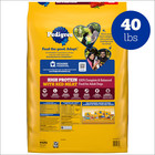Pedigree High Protein Dry Dog Food Beef Lamb Flavor  40 Lb Bag