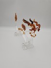 Handblown Glass Bar Art Dancing Dragon Drinking Whiskey Wine Decanter
