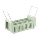 Vollrath 52641 8-compartment Flatware Basket With Handles