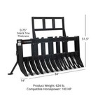 Titan Attachments Pro Series 84  Root Rake Attachment  Universal Ssqa  100hp