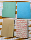 Lot Of 4 Vintage Jewish Songbooks 1950s-1960s Excellent Condition