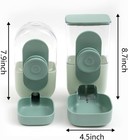 35oz Rabbit Food water Dispenser For Cage - Auto Feeder   Waterer