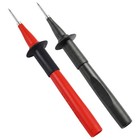 Ziboo Tp220 2 Piece Sure Grip Industrial Test Probes Set With Stainless Steel Ti