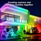 100ft Permanent Outdoor Rgb Lights waterproof Smart Led Eaves Lights