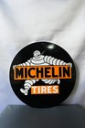 Michelin Tires     Bibendum Running Edition Metal Sign     50 Cm  19 7    