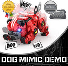 Robot Dog For Kids  Remote Control Robot Rechargeable Programing Stunt Robo Dog