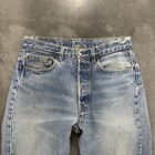 Vintage 80s Levi s 501 Xx Jeans Mens 32x34  a 30x33  Light Wash Distressed Usa