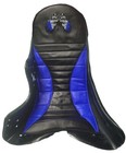 Clone Racing 196cc Kart Racing Seat Pad Foam Padded Size Xtra Large Blue black