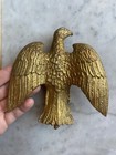 Large Antique Gilt Eagle Architectural Flag Pole Topper Finial