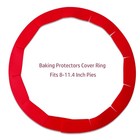 2pcs Adjustable Baking Pie Crust Shield Protector Cover For Edges Of Pie - 8-