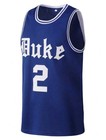 Duke Blue Devils Lagg  2 Blue white Basketball Jersey - Blue Devils Team