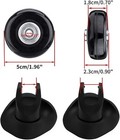 Set Of 4 Replacement Luggage Wheels With Axles Repair Kit For Suitcases