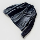 Vintage Harley Davidson Heavy Leather Biker Jacket 56 Tall Xxl Moto Road Jacket 