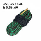 Bore Rope Gun Barrel Cleaning Snake For  22  223 Cal   5 56mm Rifles   Handguns