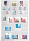 Collection Of Belgium Stamps From 1999 To 2006 In Stamp Stock Book