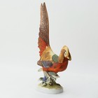 Lefton Golden Pheasant Porcelain 11 1 4  Bird Figurine - Kw 1060a - Sticker
