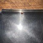Vintage Heavy Stainless Steel Baking Sheet Tiny Rim 16  X 12 