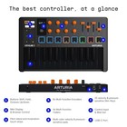 Uln  Arturia Minilab 3 Orange Compact Midi Keyboard  Pad Controller