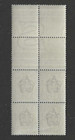 Gb Sg251a 1902 Kevii 9d Slate Purple   Ultramarine Mint Block X4 Mint Umm C   900
