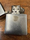 Vintage Zippo Lighter Pat  251719 Soldier Owned Chrome