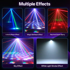 120w 4 Arms Led Moving Head Beam Laser Light Dmx  Dj Disco Party Stage Lighting