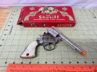 Vintage The Sheriff Repeating Toy Pistol Cap Gun With Box Rare