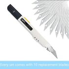 Utility Knife  Box Cutter  High Precision Blade For Arts Crafts Hobby  10 Blades