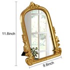 Vintage Dresser Vanity Mirror With Arched Crown Design For Dresser  Living Ro   