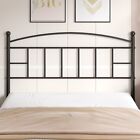 Metal Bed Frame Bed Headboard Only Full Queen Size  Bedroom  Durable Black