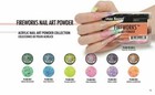 New Mia Secret Monomer 8 Ounce   Fireworks Nail Art Powder 6 Colors Collection
