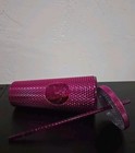 New Starbucks 2022 Christmas Pink Bling Studded Tumbler 24 Oz Cold Cup