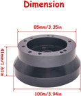 5 6 Hole Steering Wheel Hub Adapter Compatible With Gmc Chevy Pontiac Truck Pick