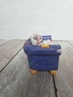 Vintage Diddl Couch Coin Bank Rare