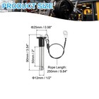 1 2  12mm x2  50mm  304 Stainless Steel Quick Release Pin Ball Locking Pin