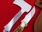 Case Tested 1920-40 Stag Knife Axe Combo W sheath