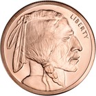 5 Oz Golden State Mint Copper Round Buffalo  999 Fine Tube Of 20