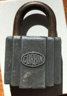 Vintage Corbin Padlock Lock Made In The U s a  With Key