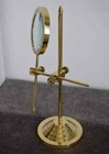 Antique New Solid Vintage Brass Magnifying Glass With Adjustable Stand Magnifier