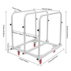 Heavy Duty Panel Cart 1400 Lbs Panel Truck For Moving Drywall Tools Artwork