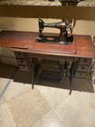1912 Antique Singer Sewing Machine   Desk  G Series Serial Number 