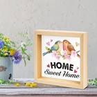 Hello Spring Decor Sign - Farmhouse Spring Decorations - Double-sided Every