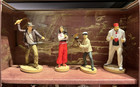 Disney Parks Indiana Jones Raiders Ark 8 Pc Figure Figurine Play Set New