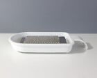 Vintage Guzzini Italy Cheese Grater White Chef Line Bruno Gecchelin 1980s
