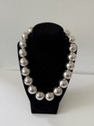 Taxco 925 Sterling Silver Beads Ball Necklace 20 5  Length Mexico Taxco