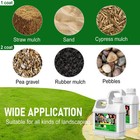 64 Oz Landscaping Glue For Mulch  Rock  And Pea Gravel - Strong Adhesive
