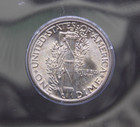 1929  p  Mercury Dime 10c Pcgs Ms64 Fb  full Bands   591 Bu Unc     rattler    ogh